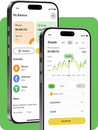 Chain +X Avapro trading platform with live market data
